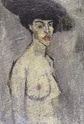 Nude with a Hat (mk39 Amedeo Modigliani